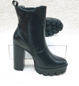 tough attitude platform booties